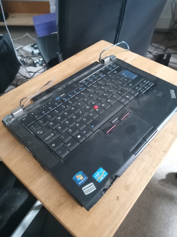 Lenovo T420 with no screen